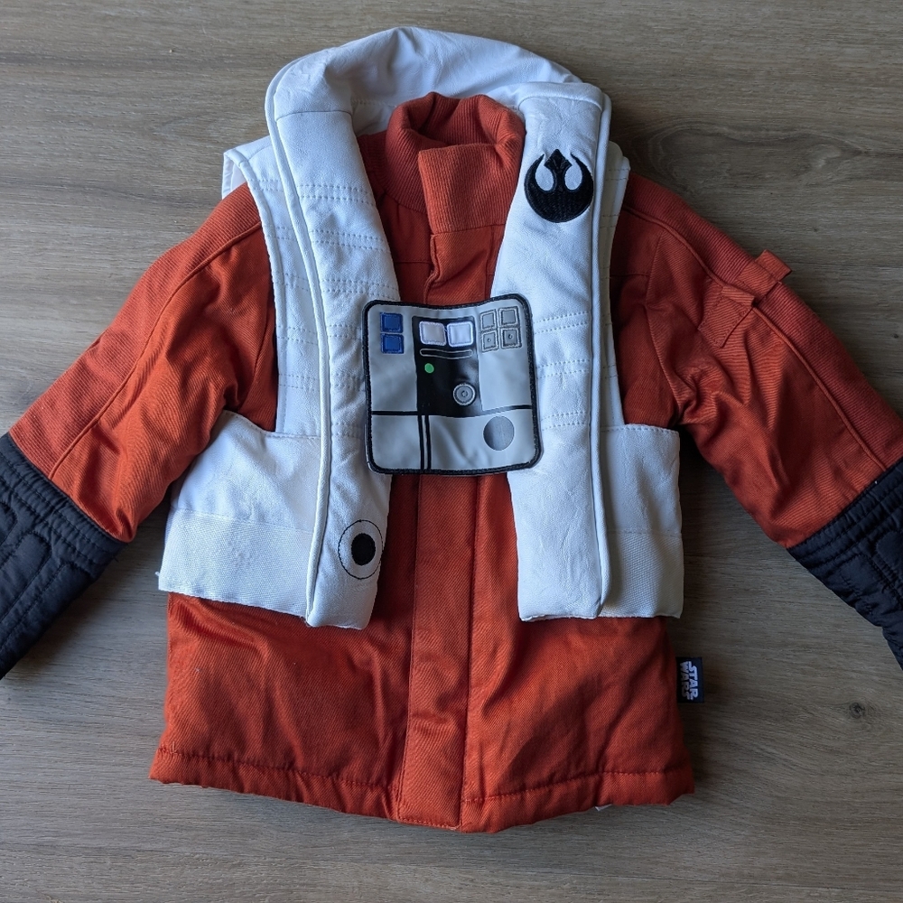 Disney Star Wars Rebel Alliance Pilot Jacket 3T